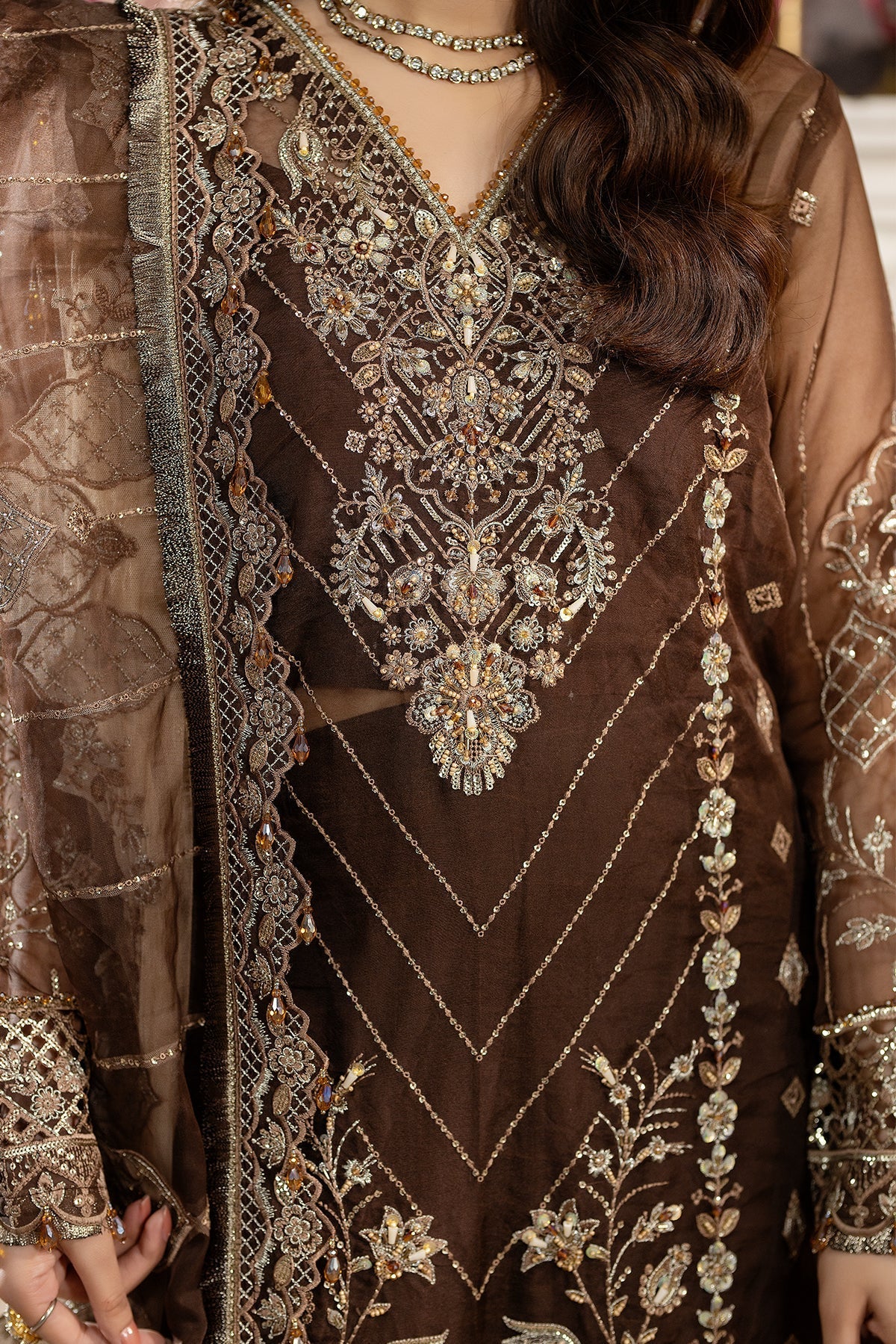 Raeesa Premium | Kimora Luxury Organza | HU-70