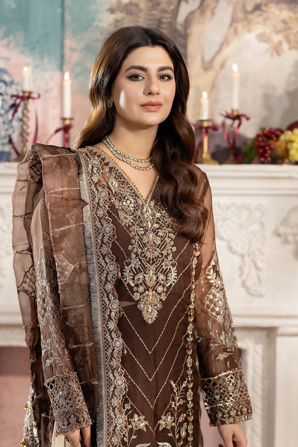 Raeesa Premium | Kimora Luxury Organza | HU-70