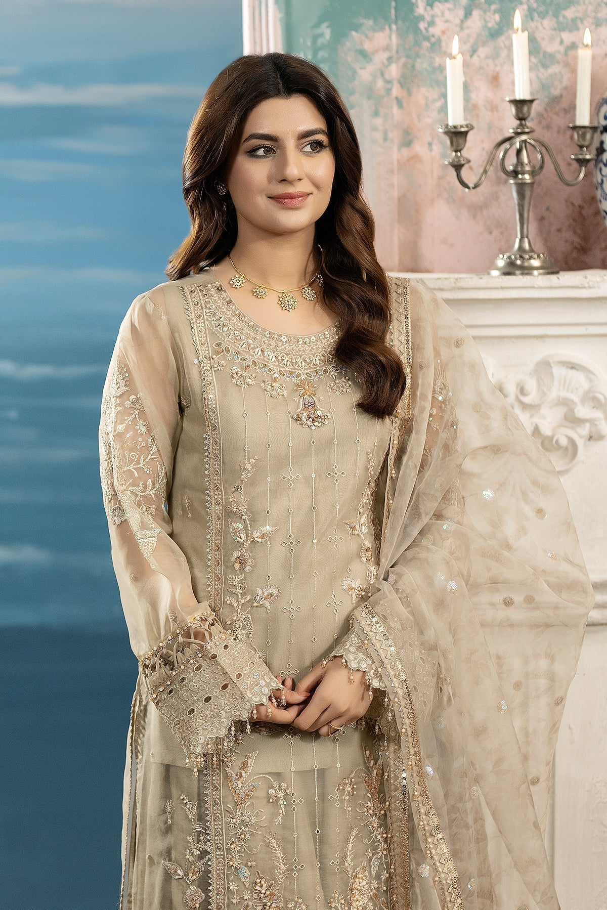 Raeesa Premium | Kimora Luxury Organza | HU-69