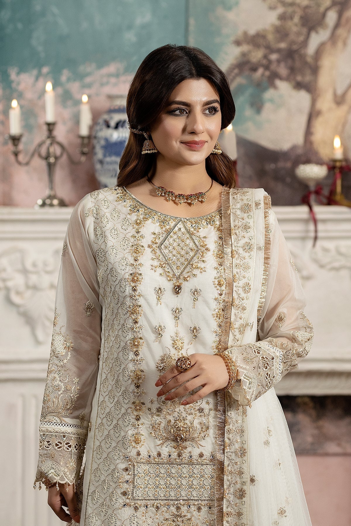 Raeesa Premium | Kimora Luxury Organza | HU-64