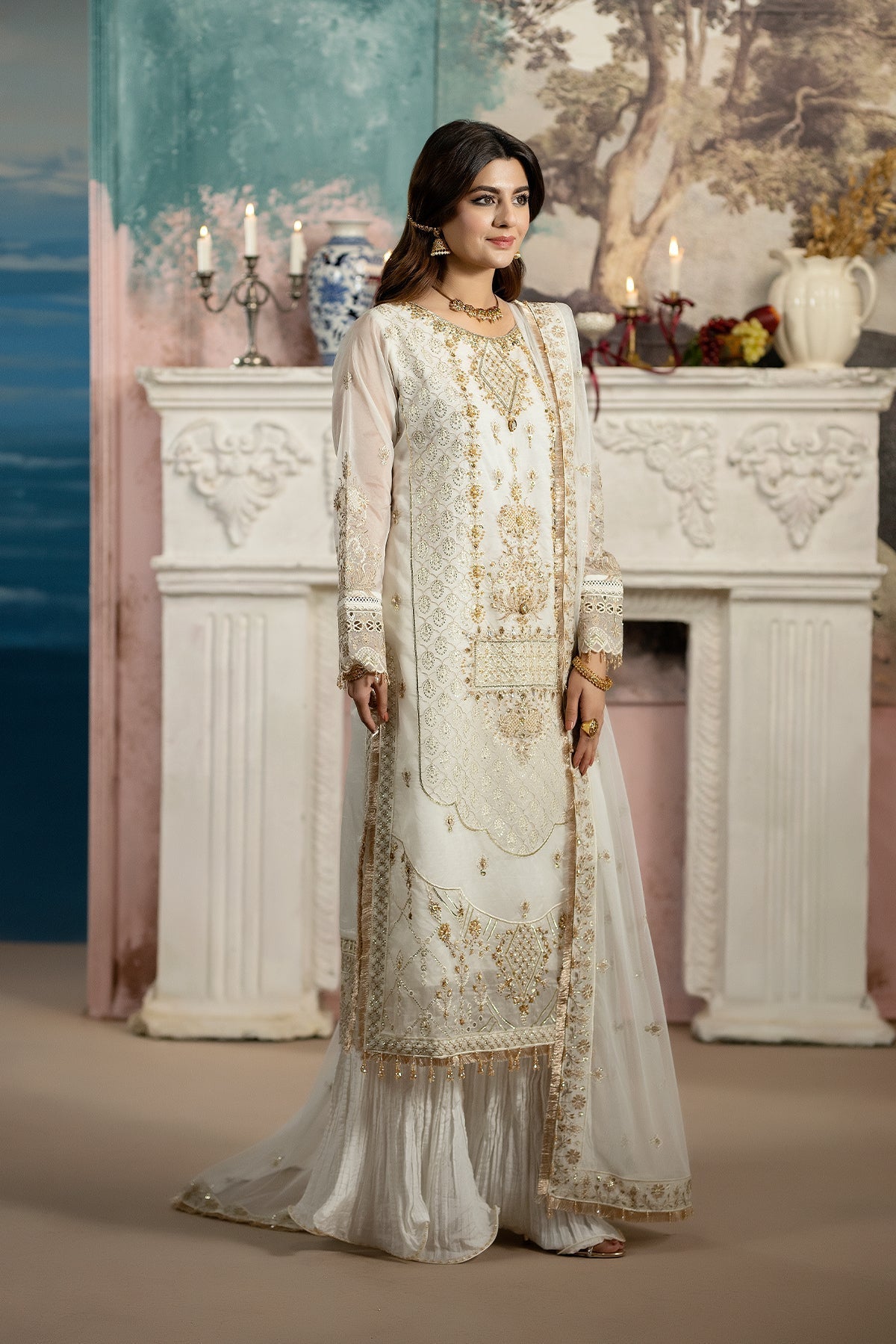 Raeesa Premium | Kimora Luxury Organza | HU-64