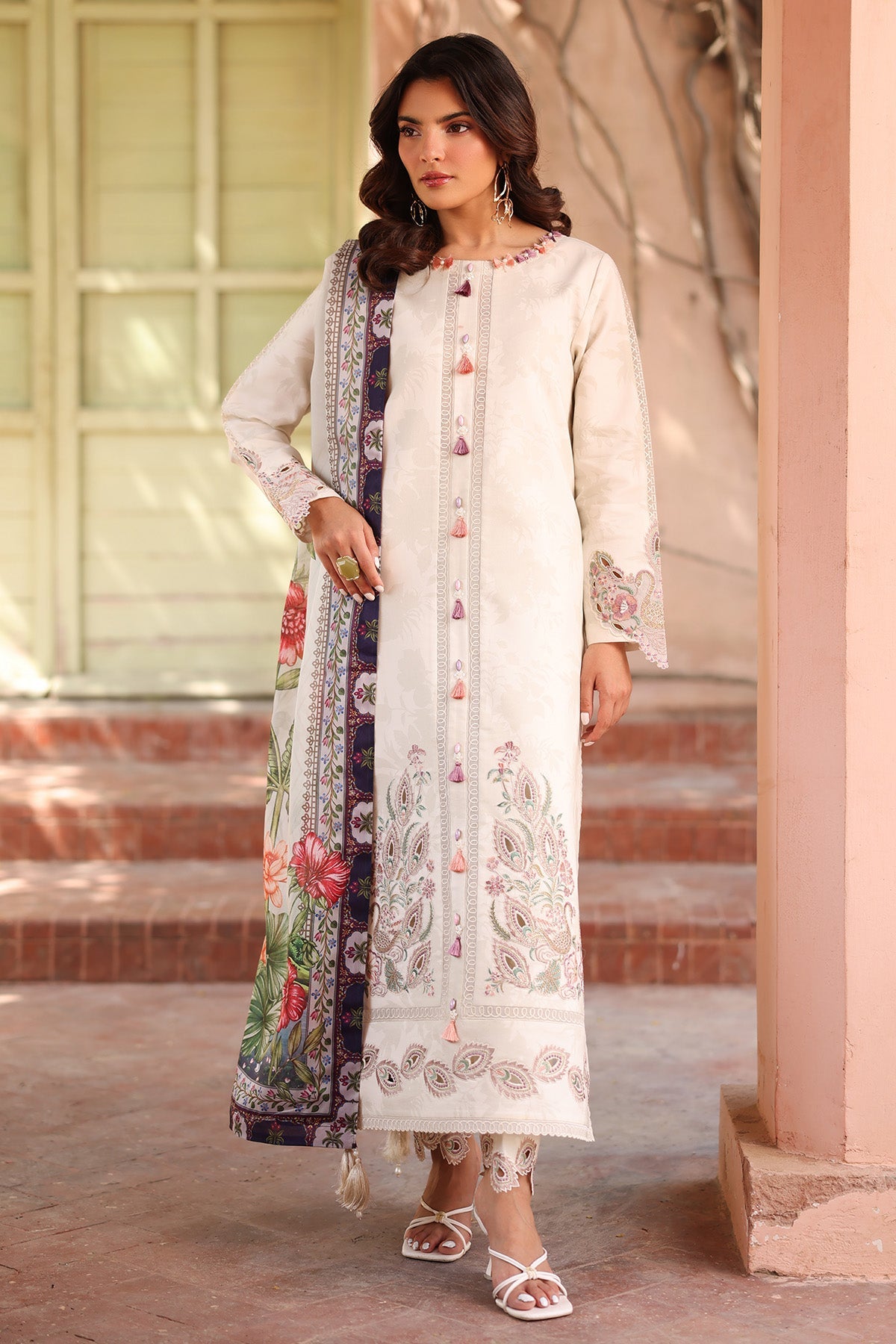 Alizeh | Embroidered Printed Festive Edit 25 | AF-EPL-7035-KARIS