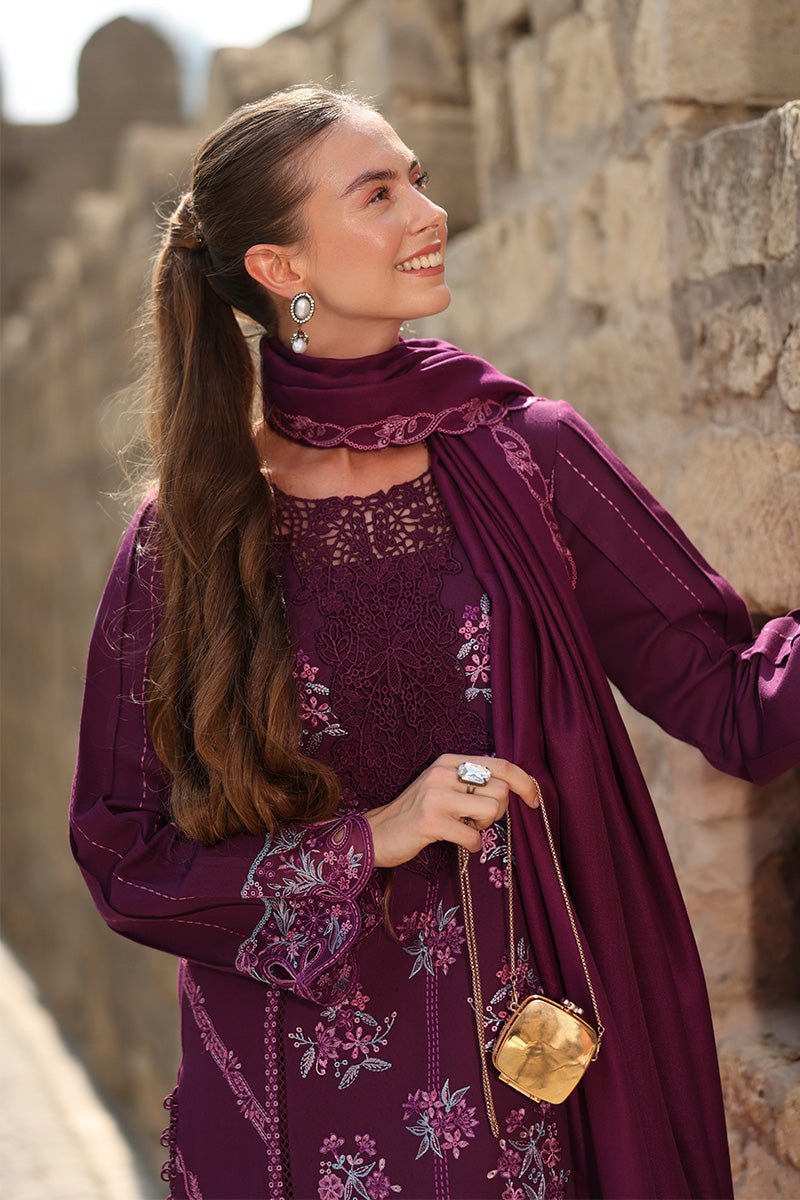 Rangrasiya | Carnation Luxury Shawl Edit | Affogato