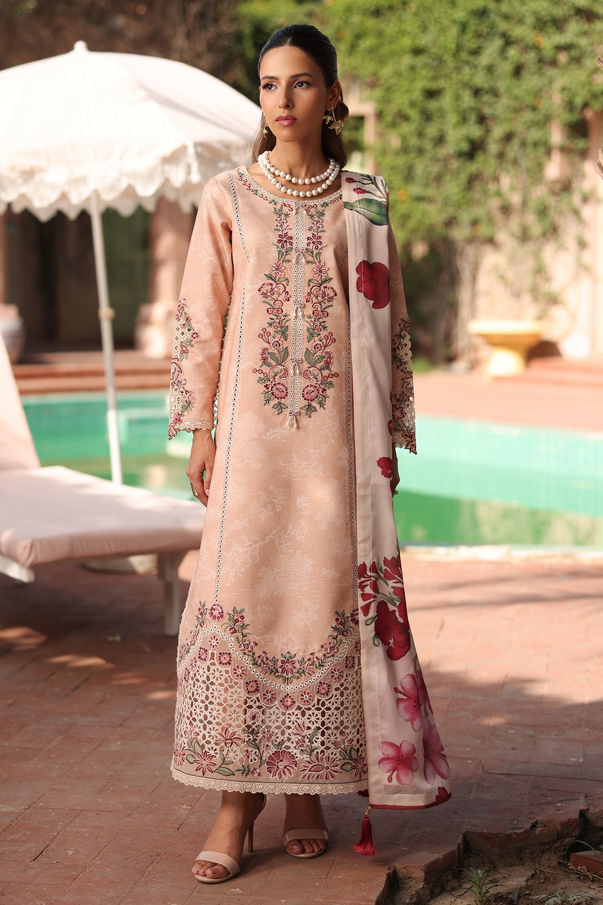 Alizeh | Embroidered Printed Festive Edit 25 | AF-EPL-7036-CLOVER