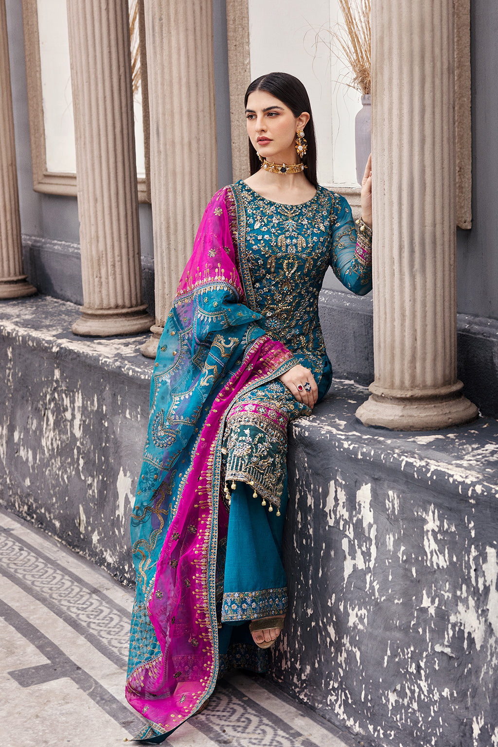 Emaan Adeel | Nawabzadi Wedding Dresses | NW-05