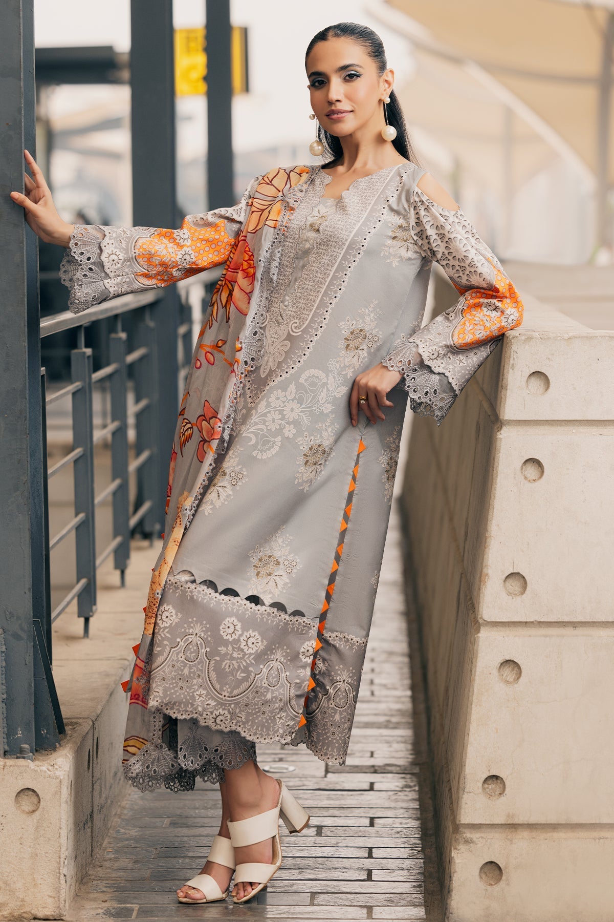 Charizma | Infinity Lawn | 3-PC Unstitched Embroidered Lawn Collection IN6-05