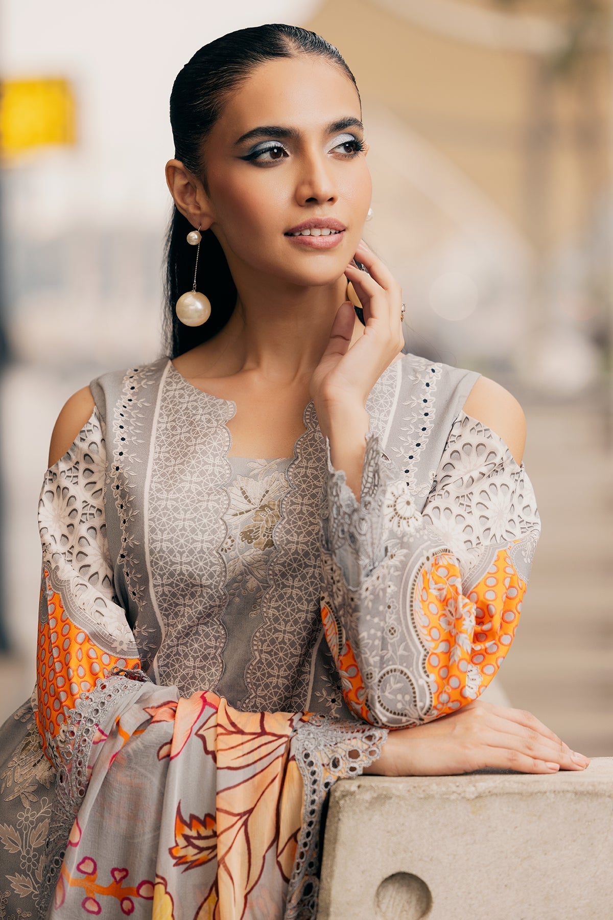 Charizma | Infinity Lawn | 3-PC Unstitched Embroidered Lawn Collection IN6-05