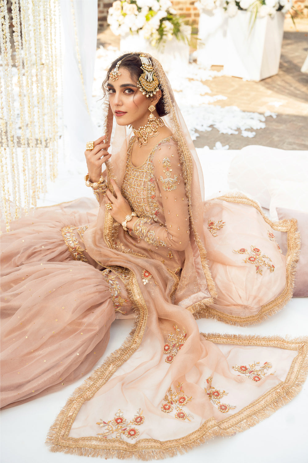 Maya | Wedding Formal Babul | ANAYAT - by - Libasekhas UK - Registered Vendor of : Maya - 100% Original Designer Dresss