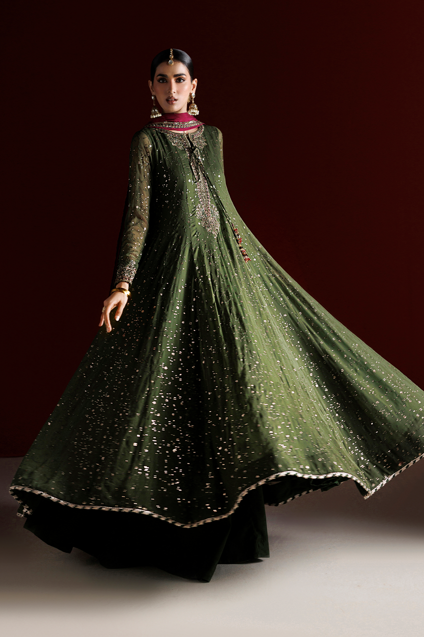 Iznik | Semi Formals'26 | CC-105 Embroidered Chiffon