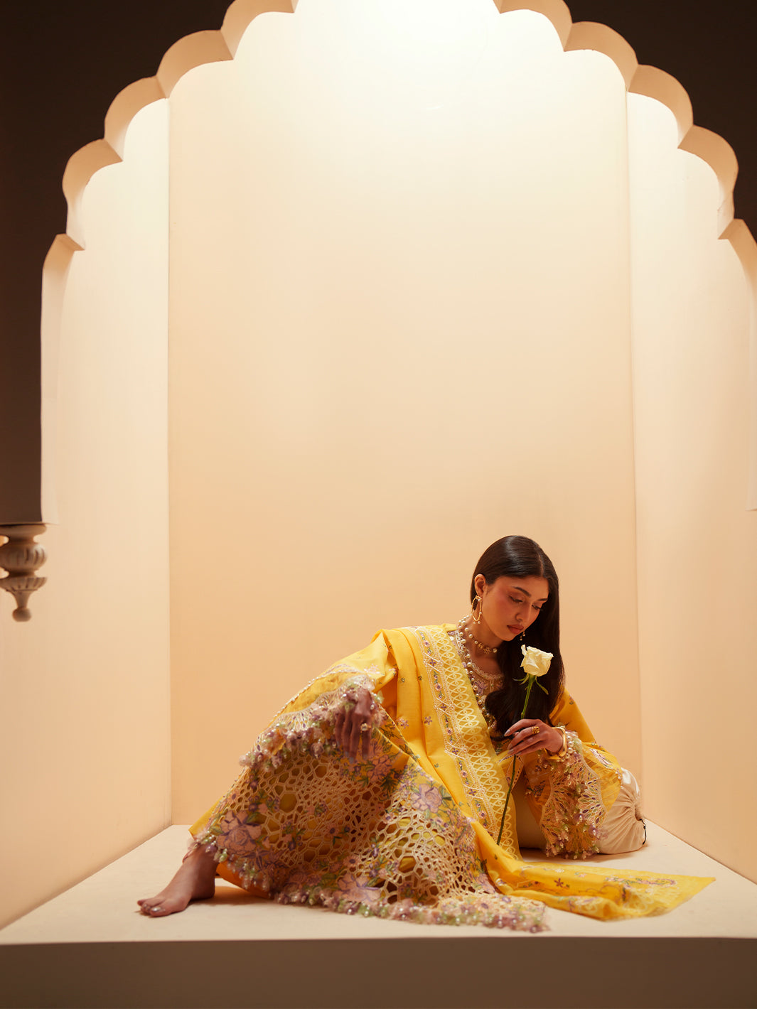 Bin Ilyas | Mashriq Luxury Lawn 26 | D-111-A