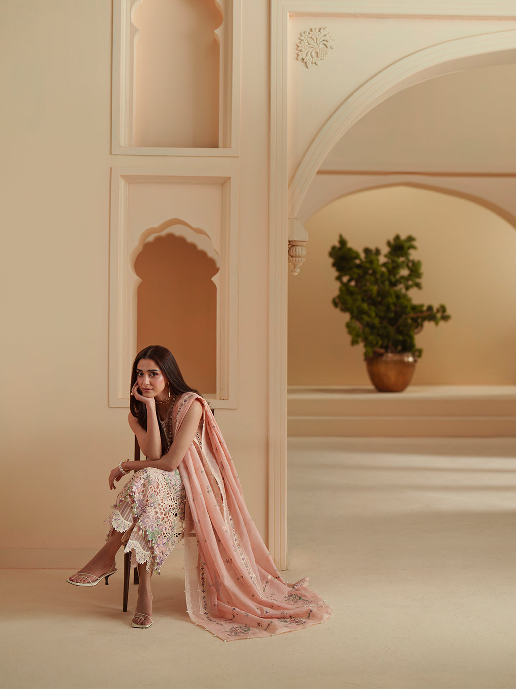 Bin Ilyas | Mashriq Luxury Lawn 26 | D-111-B