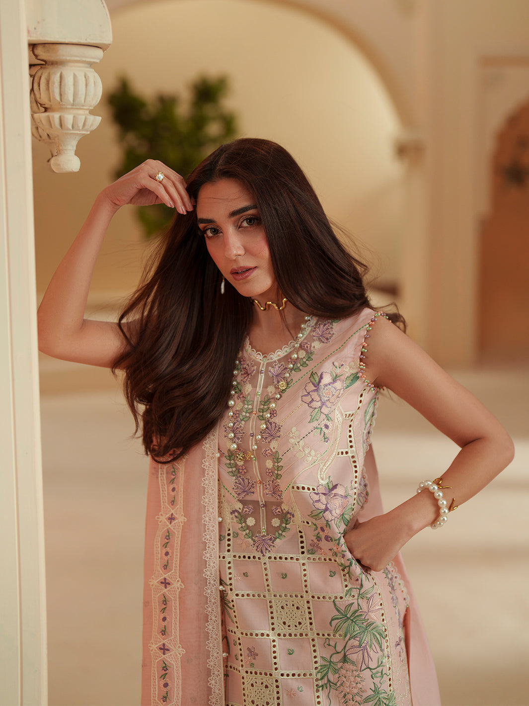 Bin Ilyas | Mashriq Luxury Lawn 26 | D-111-B