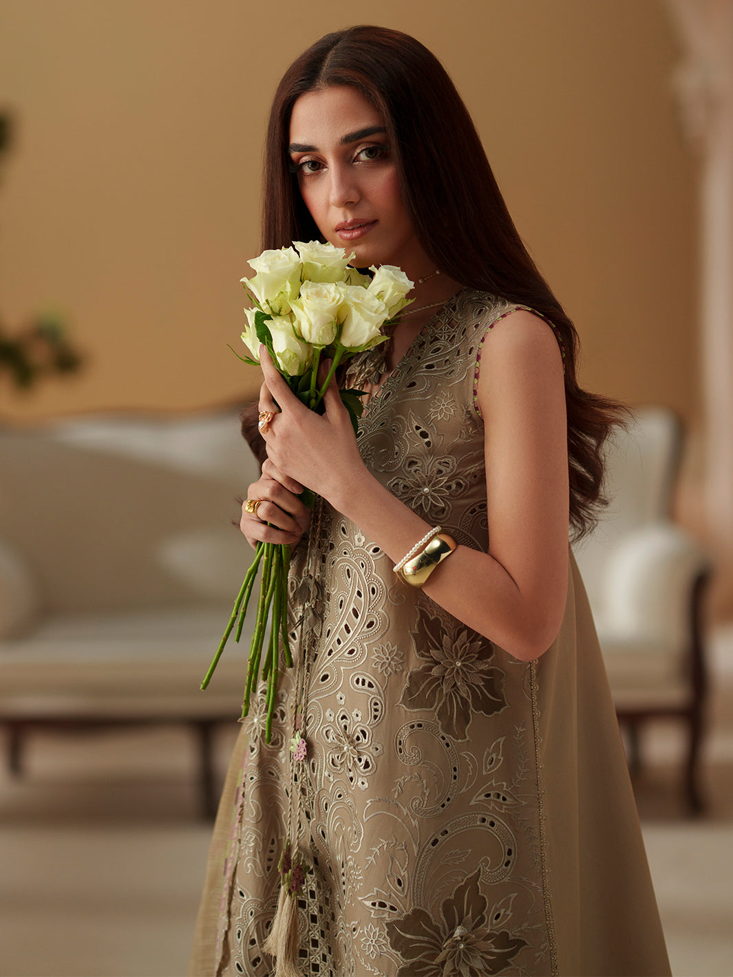 Bin Ilyas | Mashriq Luxury Lawn 26 | D-113-A