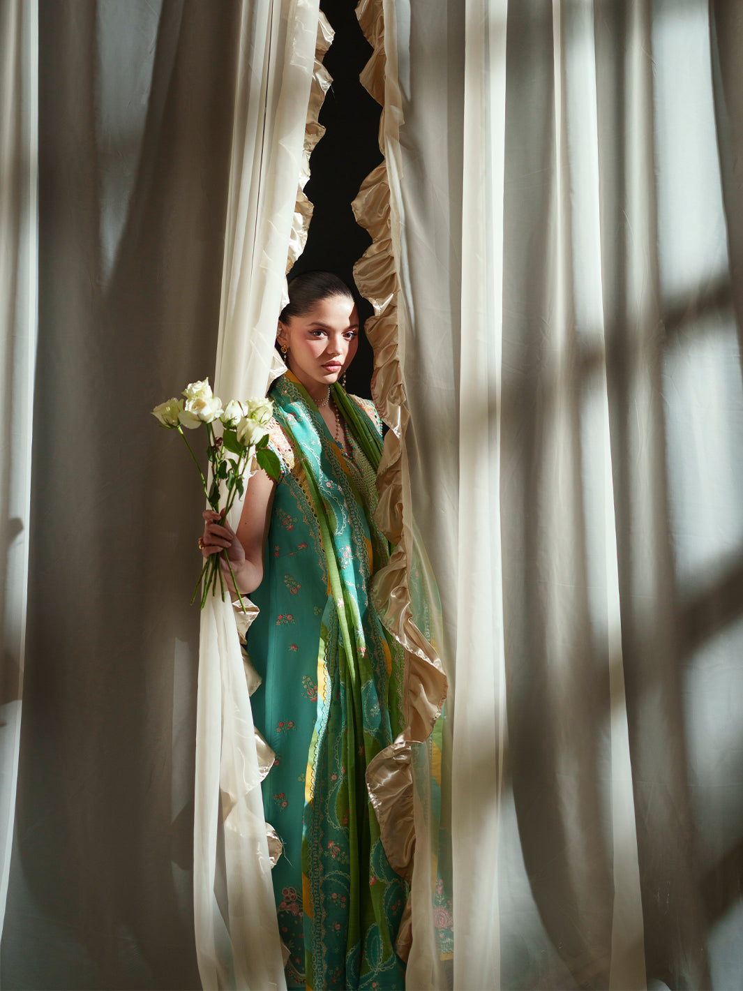 Bin Ilyas | Mashriq Luxury Lawn 26 | D-114-A