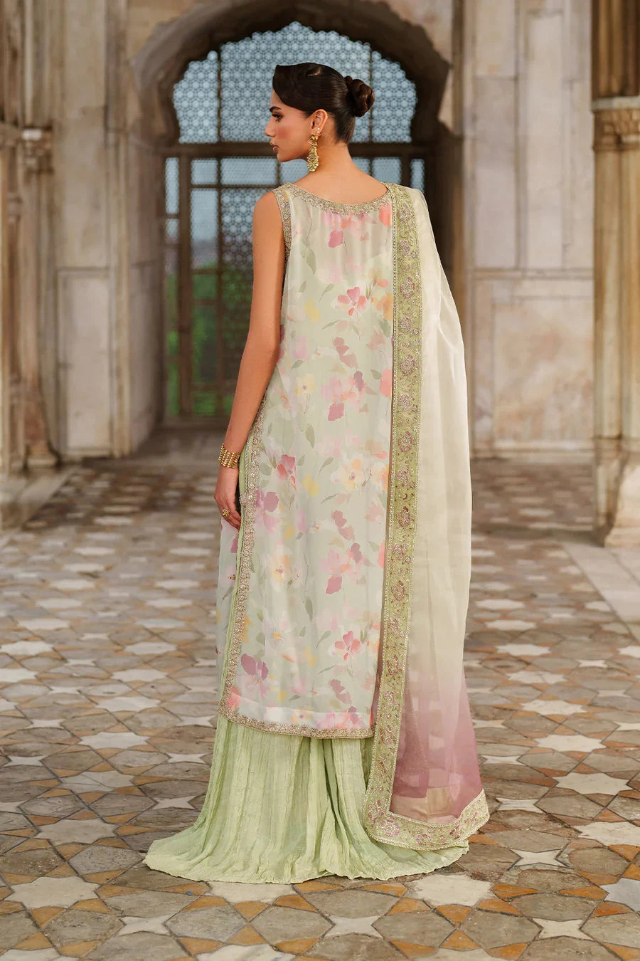 Iznik | Printed Formals ‘25 | UE-549 Printed Chiffon