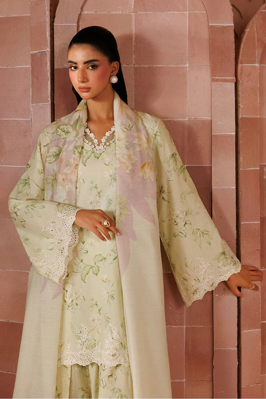 Iznik | Sunscape Lawn '26 | UE-707 Embroidered Lawn