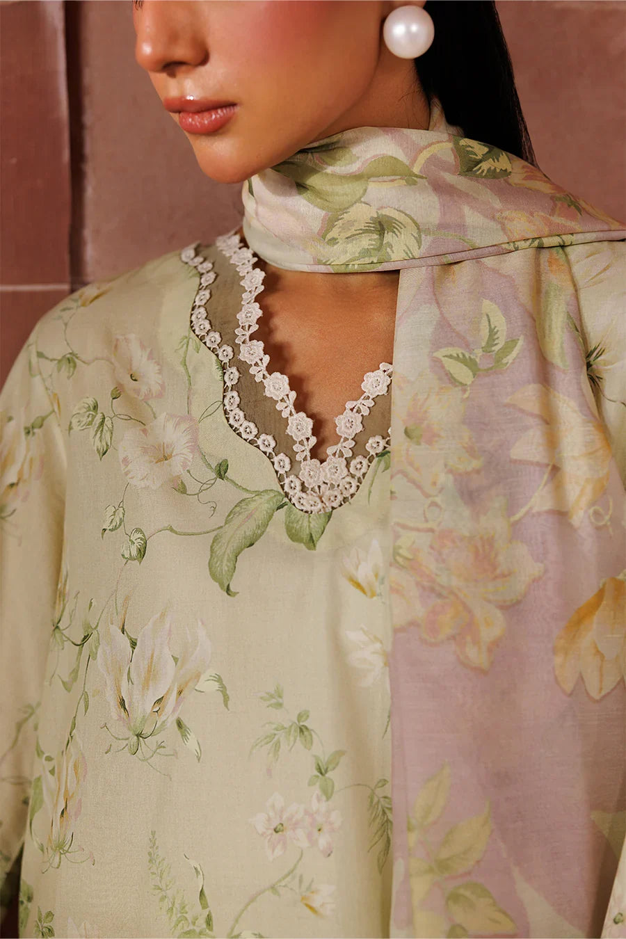 Iznik | Sunscape Lawn '26 | UE-707 Embroidered Lawn