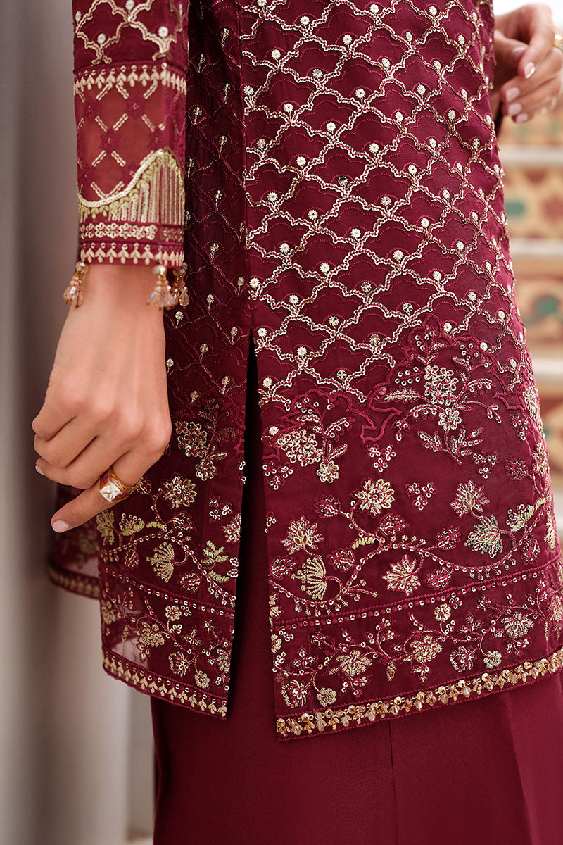 Cross Stitch | RTW Wedding Collection | CRIMSON CASCADE