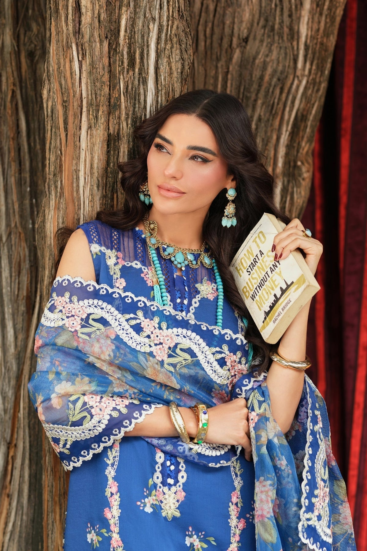 Maryam Hussain | Luxury Lawn 26 | Skye