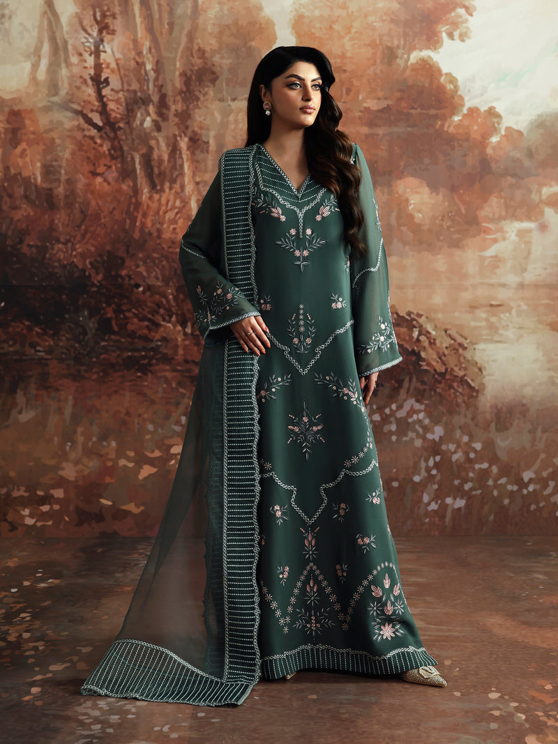 CAIA | Embroidered Edit |Floral Mirage