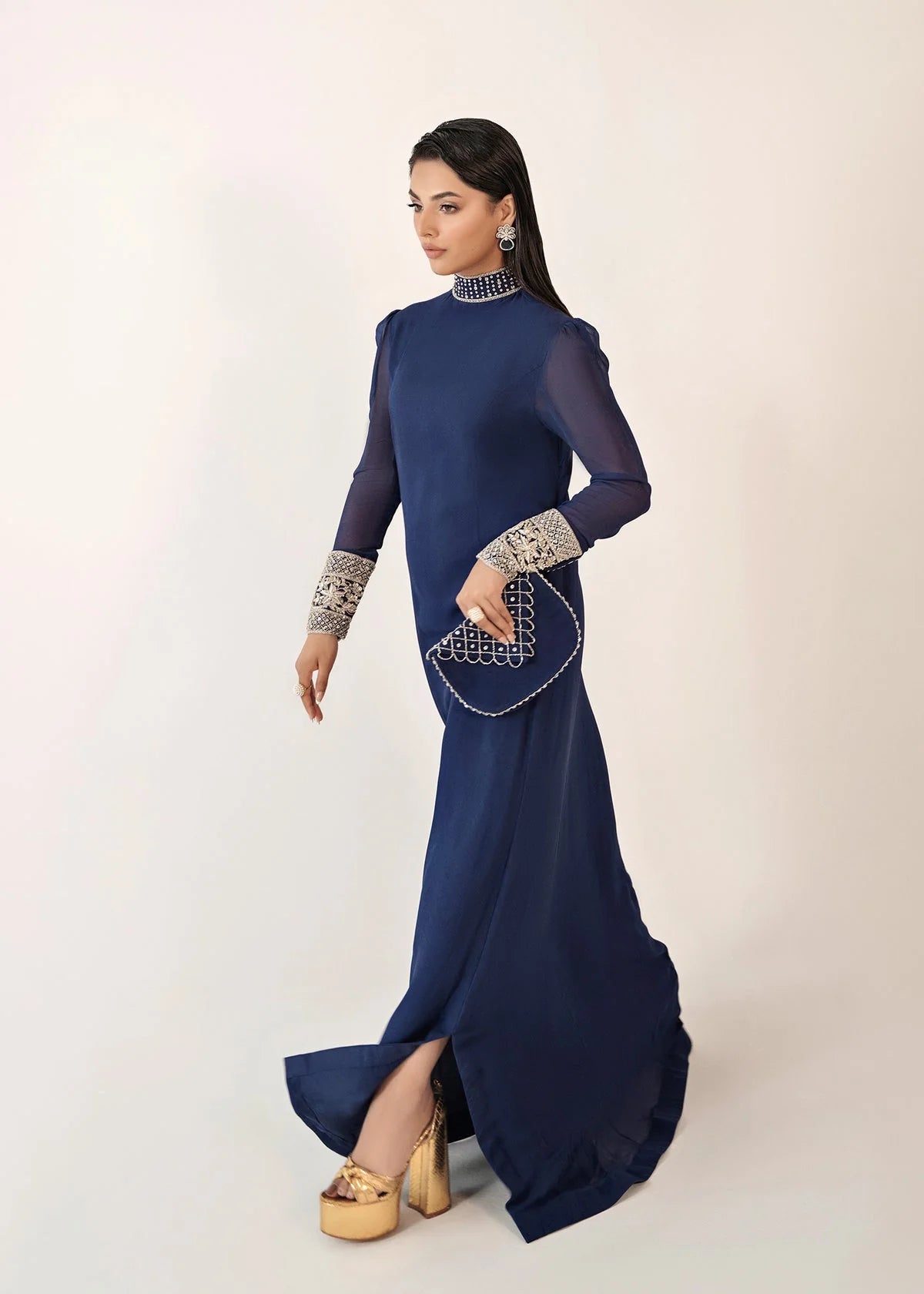 Dastoor | Euphoria Luxury Pret 24 | Azure