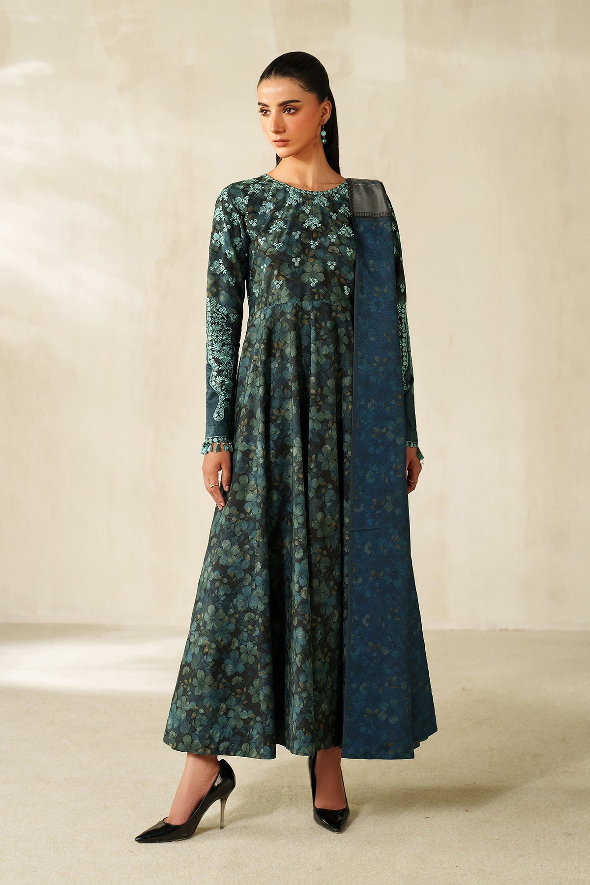 Baroque EMBROIDERED PRINTED KHADDAR PR-1231