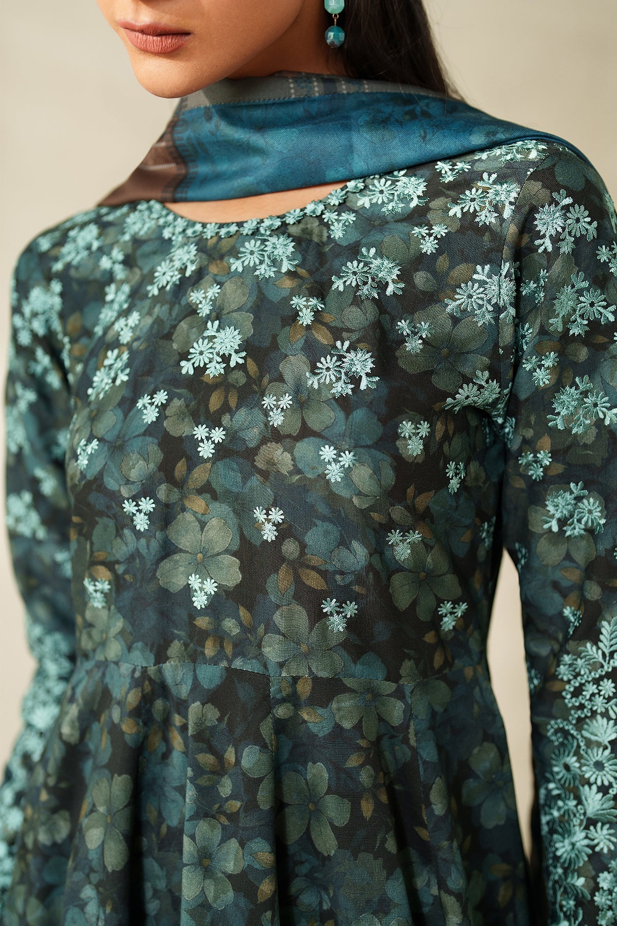 Baroque EMBROIDERED PRINTED KHADDAR PR-1231