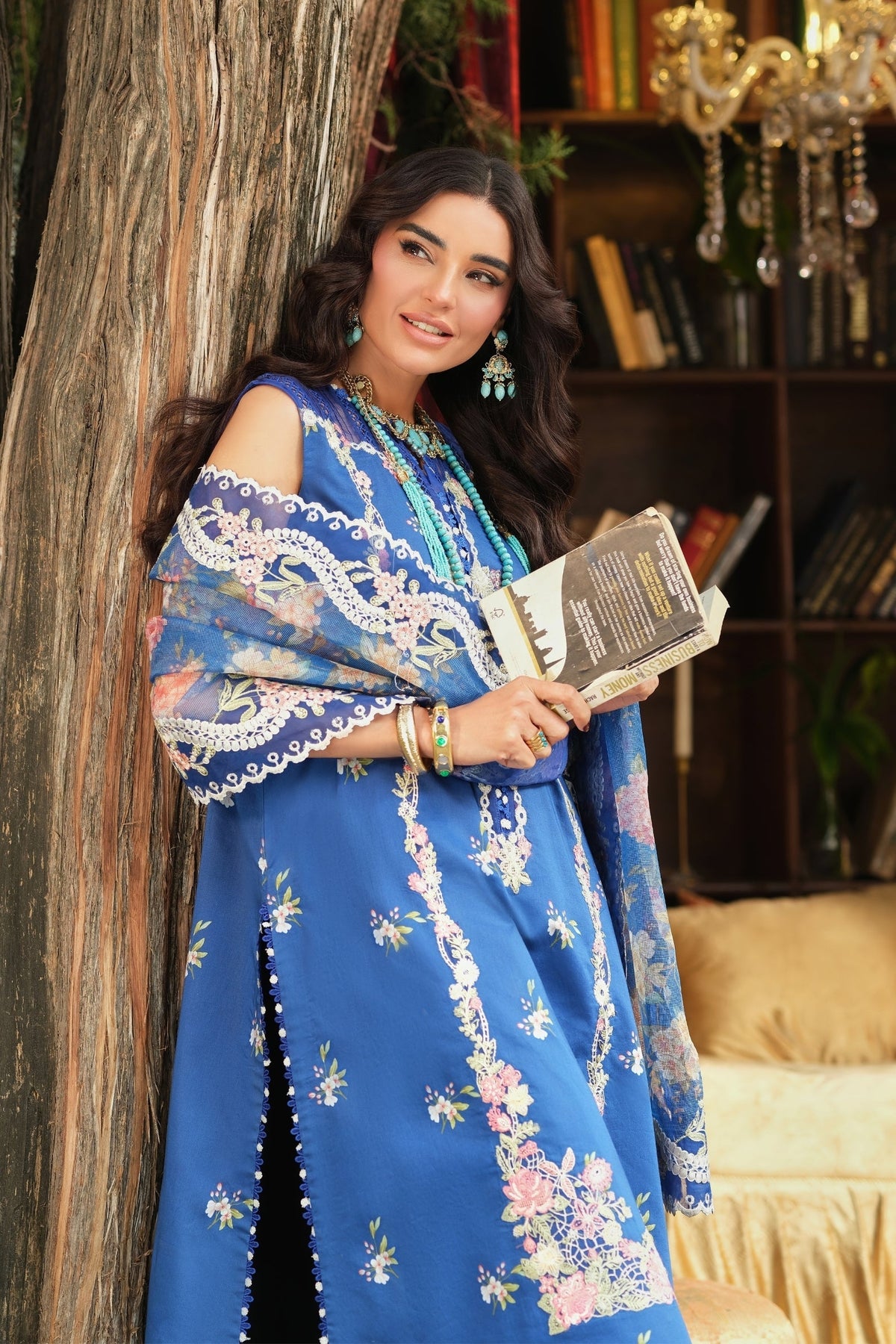 Maryam Hussain | Luxury Lawn 26 | Skye