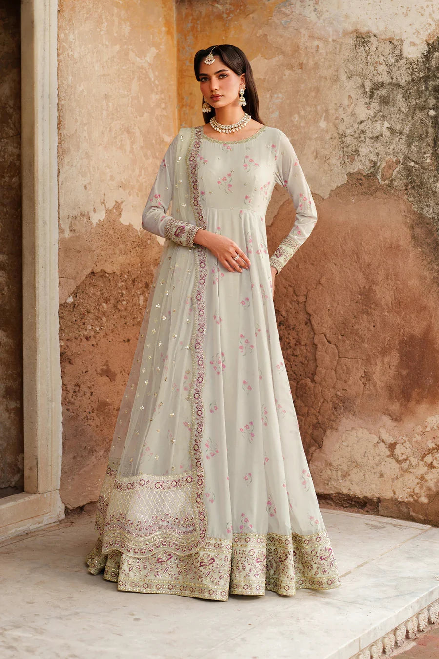 Iznik | Printed Formals ‘25 | UE-551 Printed Chiffon