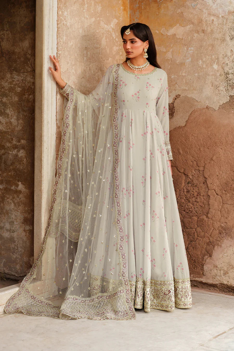 Iznik | Printed Formals ‘25 | UE-551 Printed Chiffon