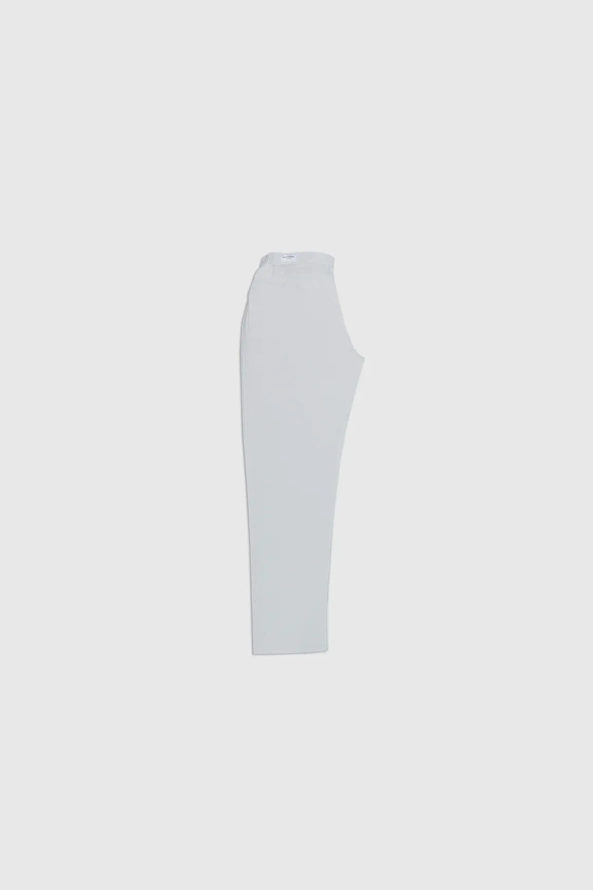 Off White Cotton Embroidered Kurta Trouser - Kids