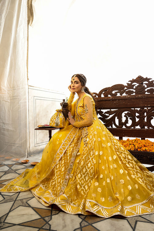 Maya | Eid Collection Cham Cham | KUNDAN ZARI - by - Libasekhas UK - Registered Vendor of : Maya - 100% Original Designer Dresss