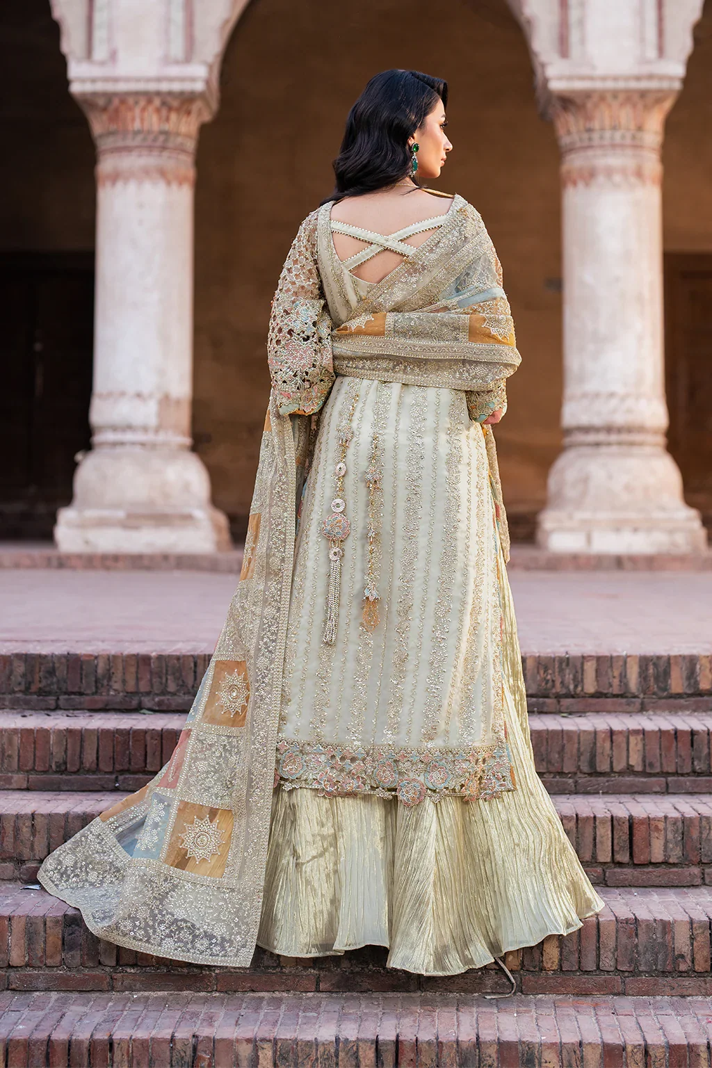 Iznik | Luxury Chiffon | ILC-02 Embroidered Chiffon