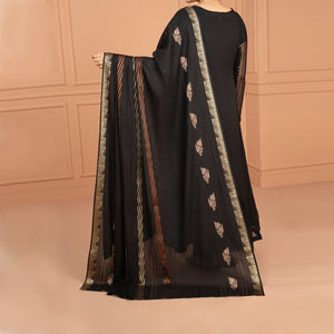 Jacquard lawn shawl SHJ-03
