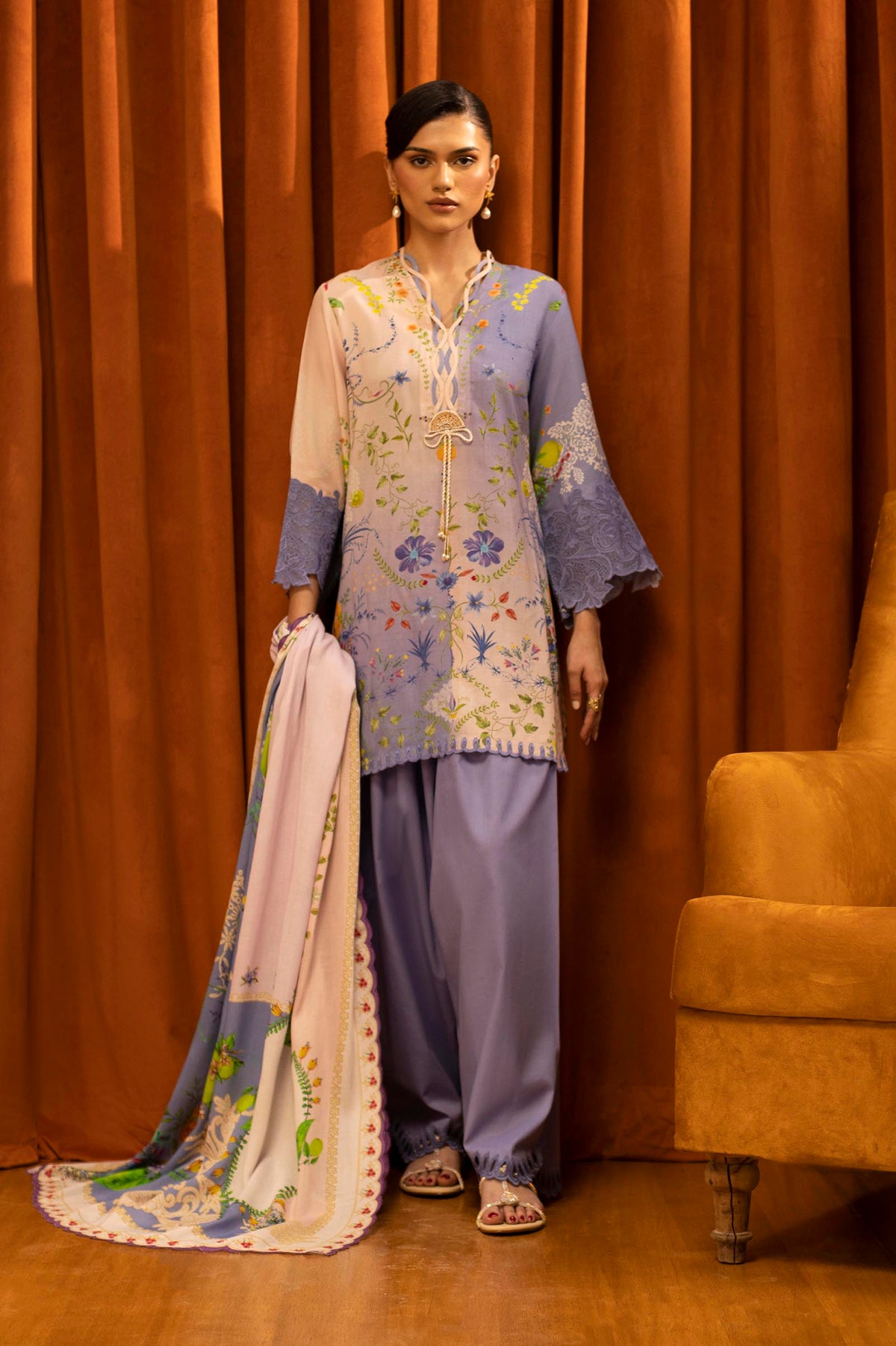 Sana Safinaz | Muzlin Winter 25 | 017B