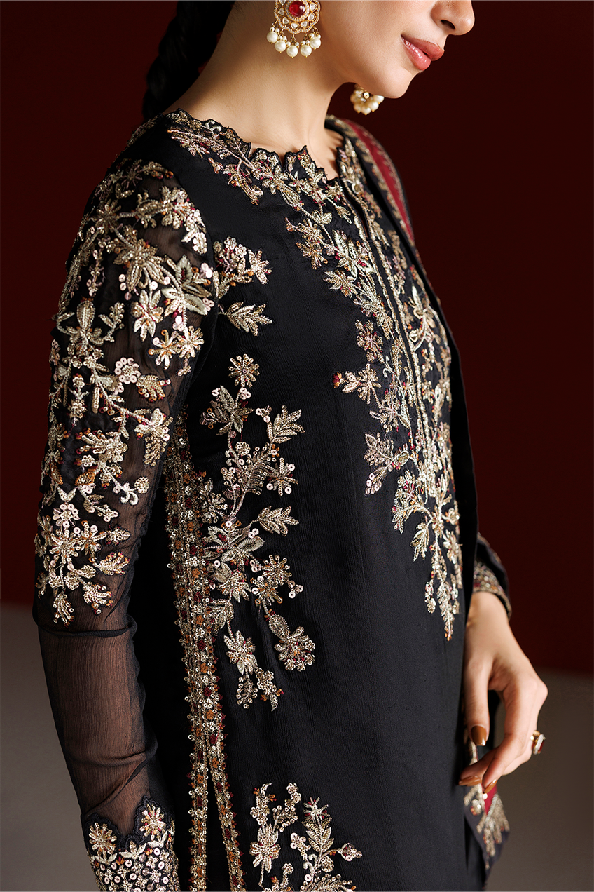 Iznik | Semi Formals'26 | CC-107 Embroidered Chiffon