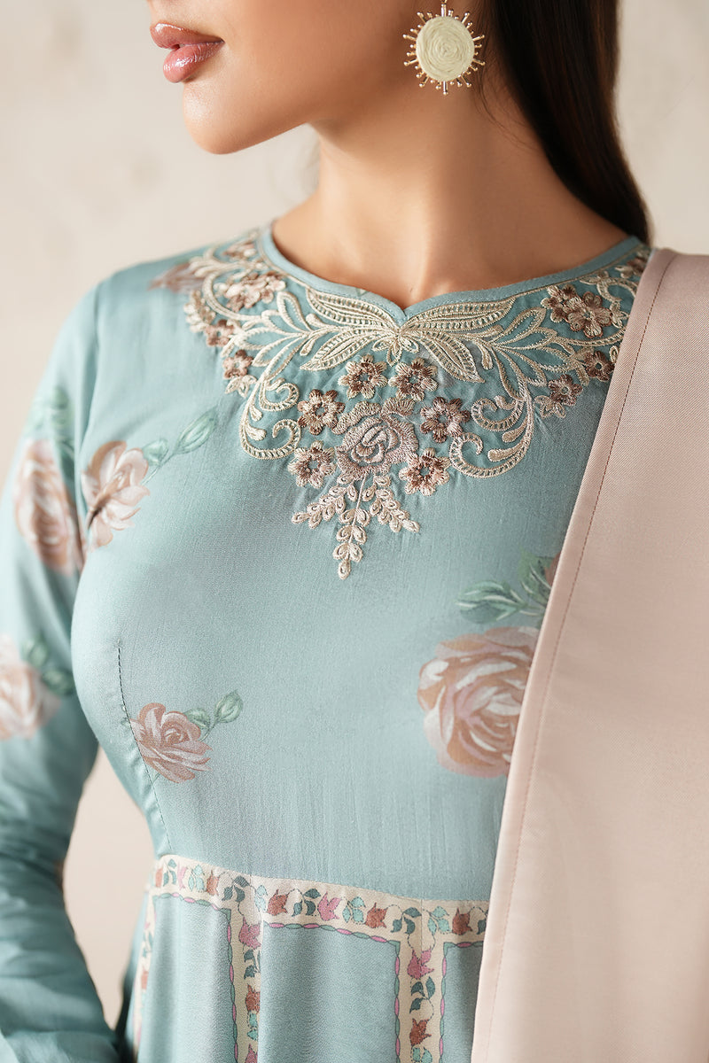 Baroque EMBROIDERED PRINTED VISCOSE PR-1200