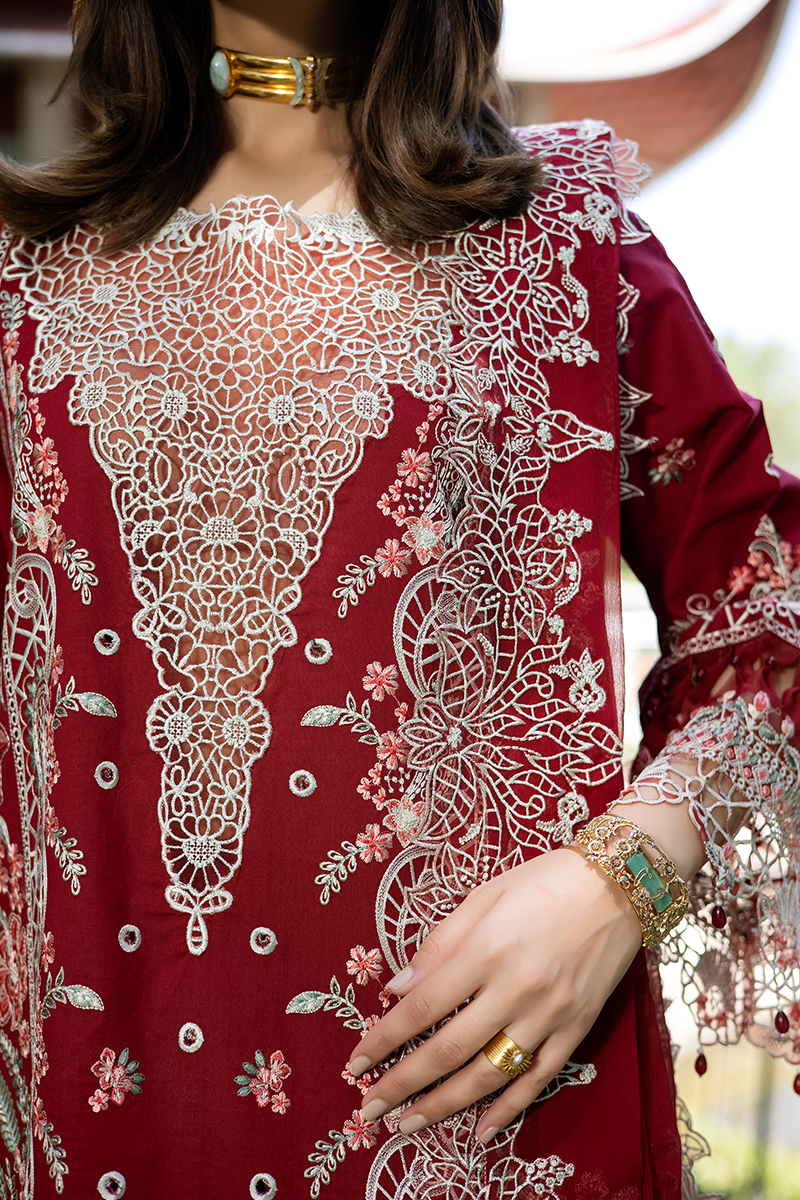 Raeesa Premium | Amani Lawn 26 | AM-004 ROSYN