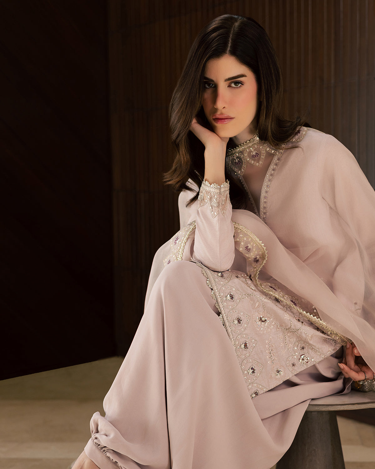 Sadaf Fawad Khan | Eva Luxury Pret 26 | Amethyst