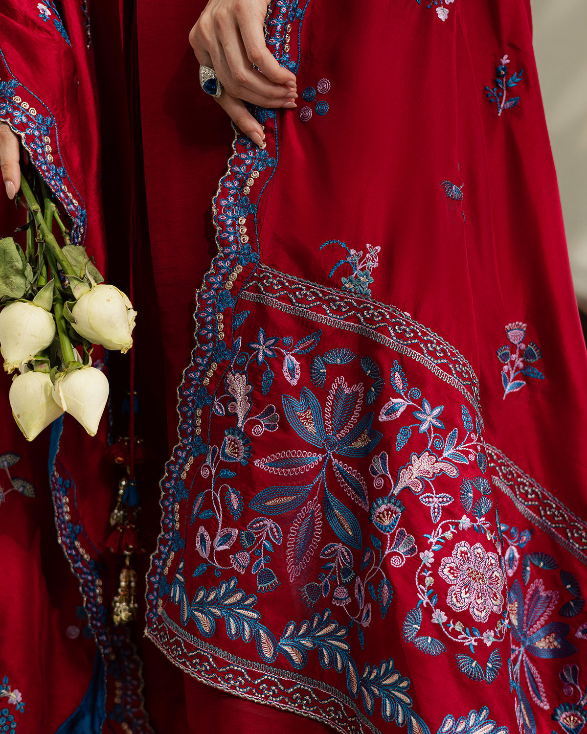 Sadaf Fawad Khan | Eva Luxury Pret 26 | Whip Red