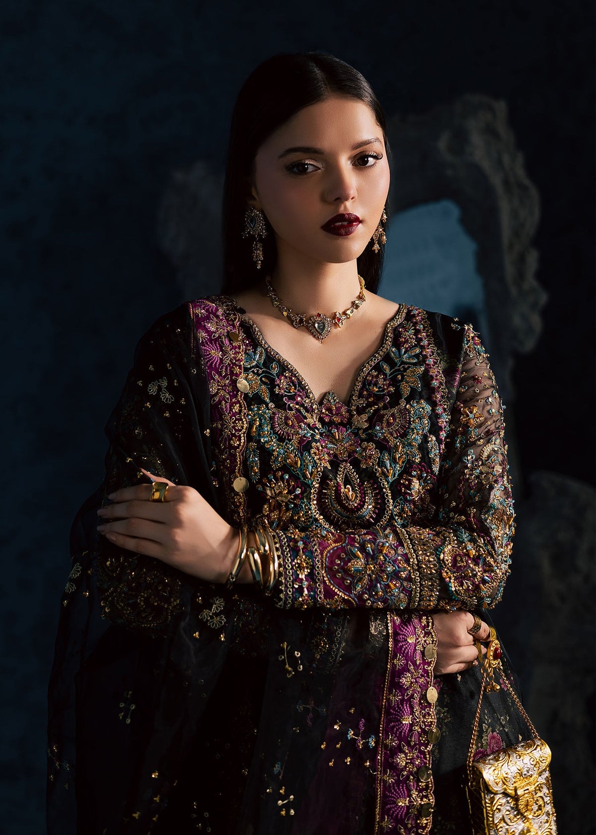 Maria Osama Khan | Lamhay Wedding Festive | MEHTAB