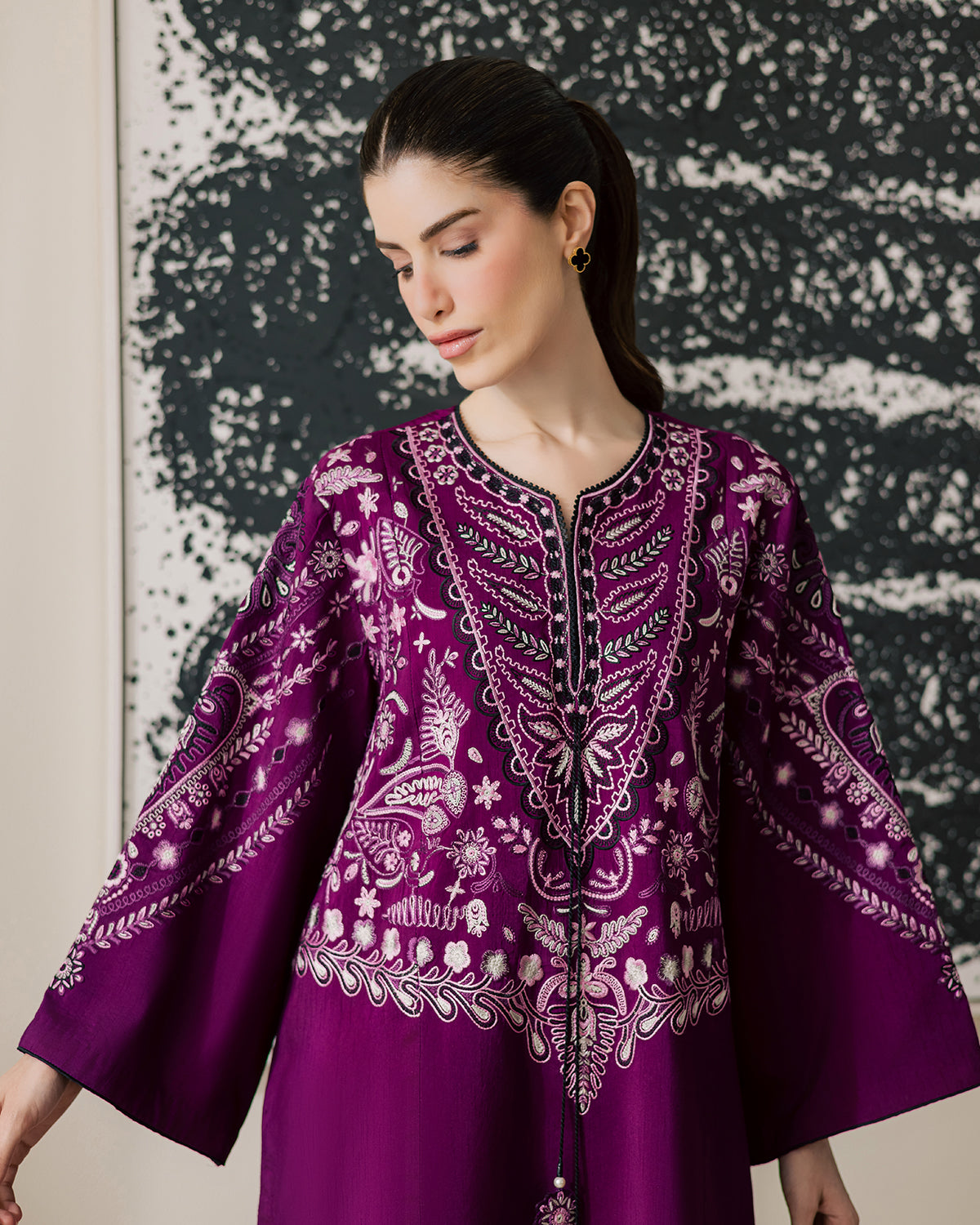 Sadaf Fawad Khan | Eva Luxury Pret 26 | Tyrian