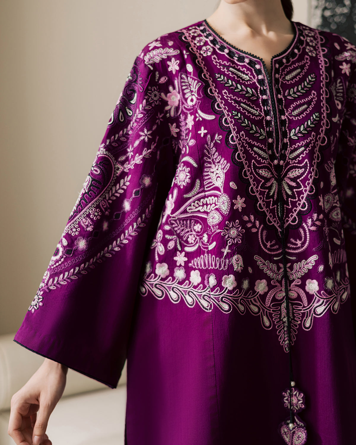 Sadaf Fawad Khan | Eva Luxury Pret 26 | Tyrian