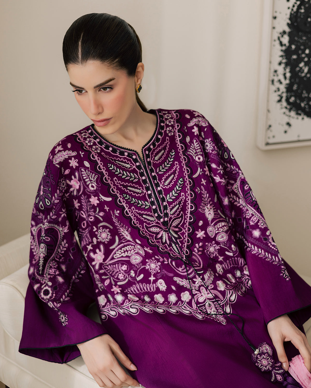 Sadaf Fawad Khan | Eva Luxury Pret 26 | Tyrian