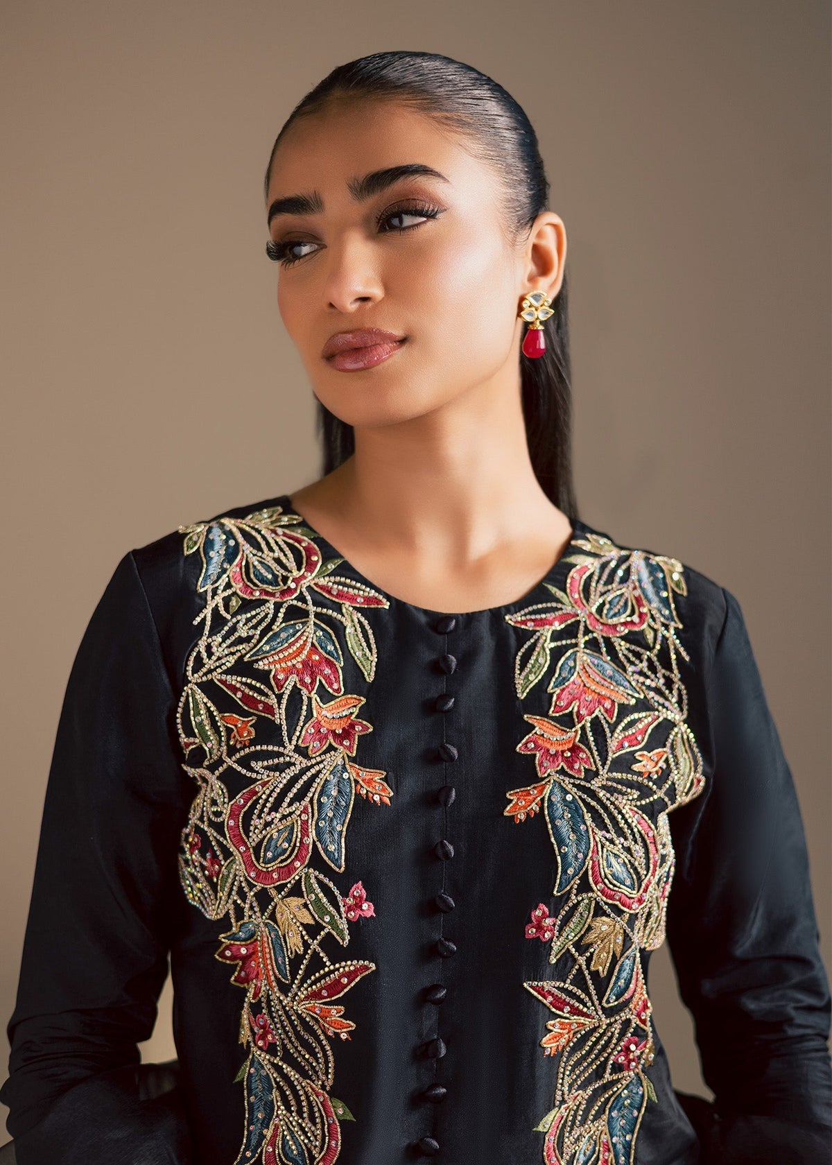Maria Osama Khan | Noir Bliss Luxury Formals | Midnight Noir