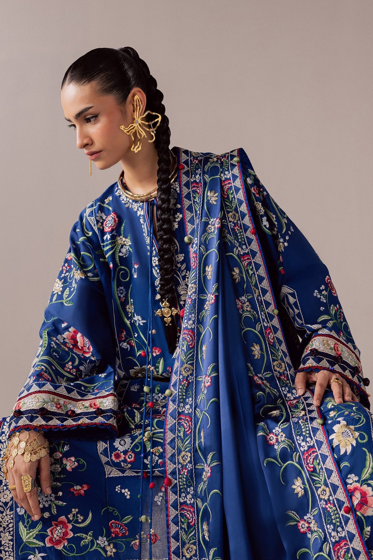 Elan | Stitched Pret 26 | ZABAR (EL26-01 B ST)