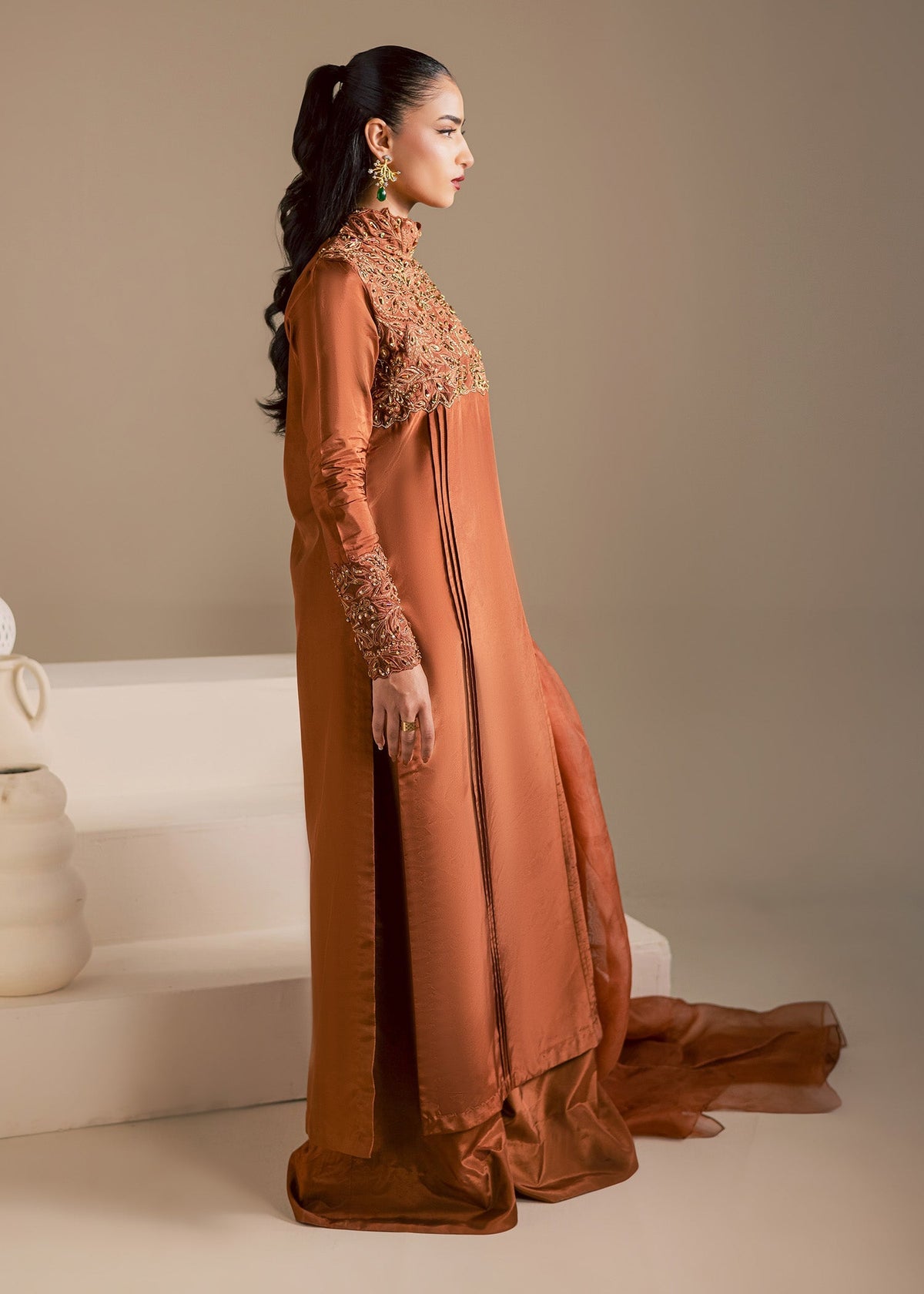 Maria Osama Khan | Noir Bliss Luxury Formals | Coco Dusk