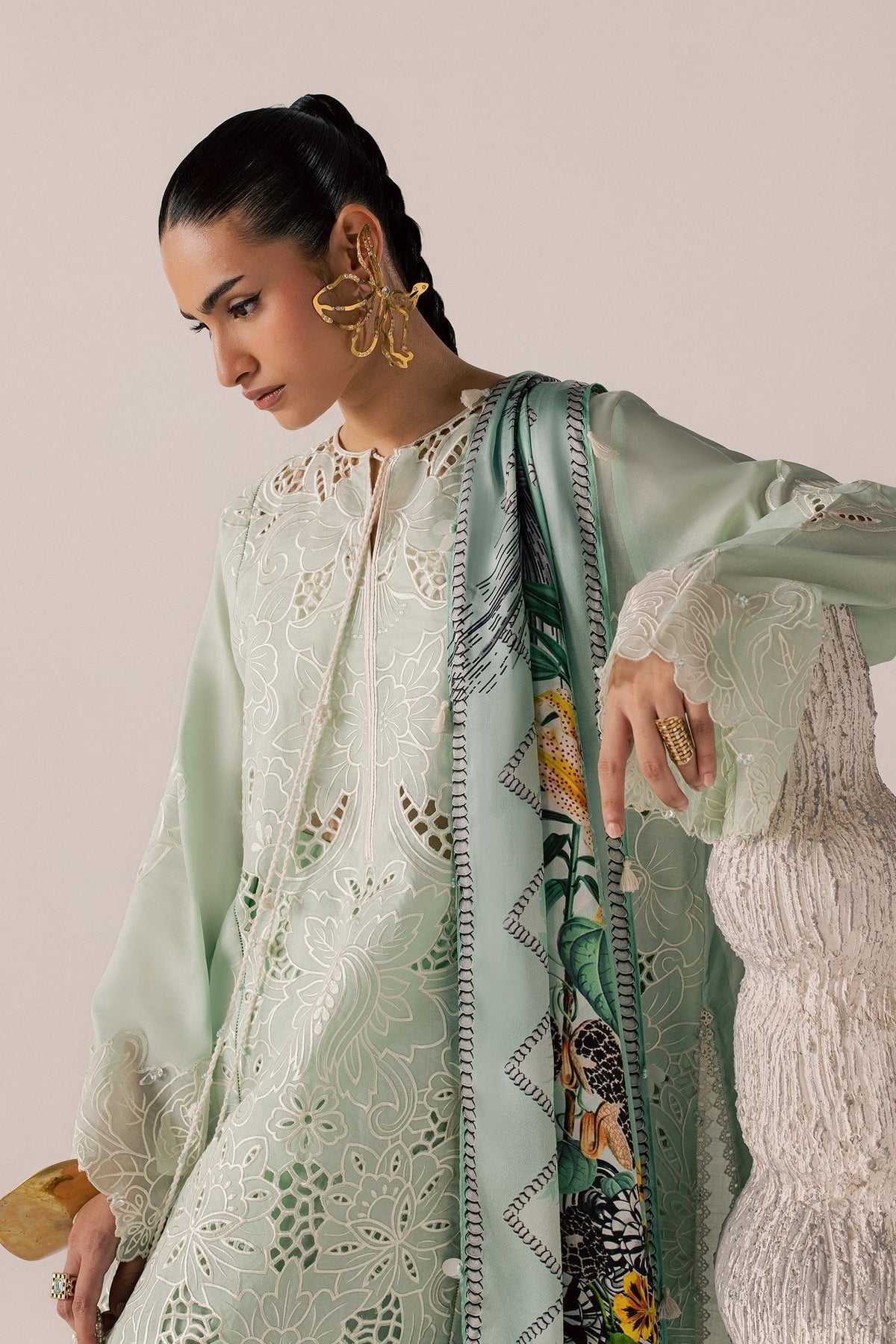 Elan | Stitched Pret 26 | ZEVARÉ (EL26-07 A ST)