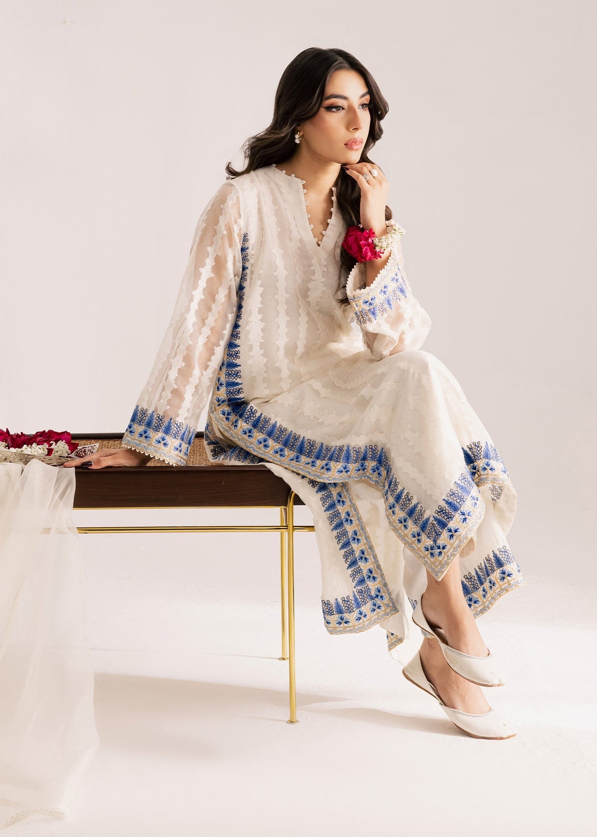 Sadaf Fawad Khan | Silk Luxury Pret 26 | Amaris