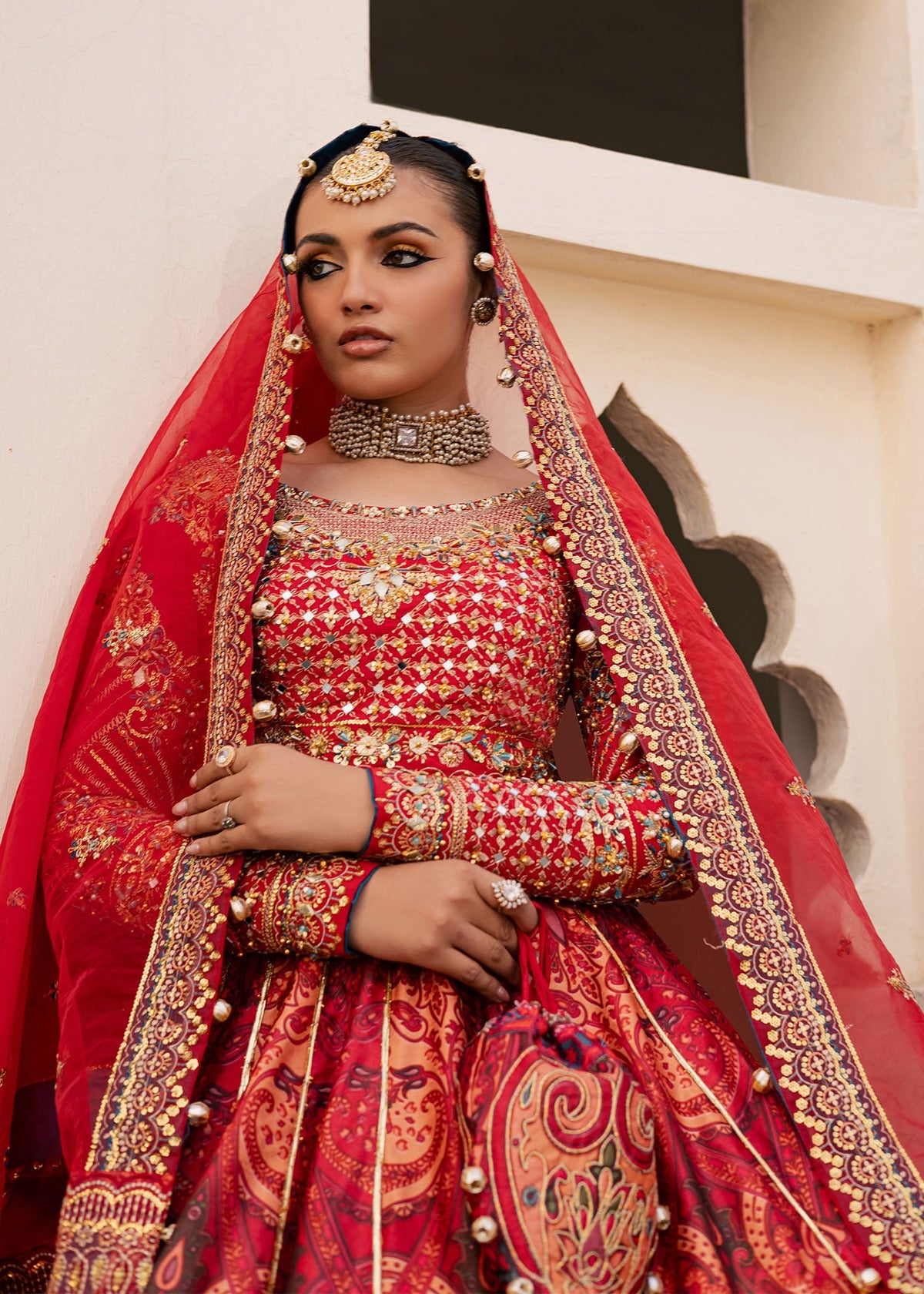 Maria Osama Khan | Khawabeedah Wedding Formals | Gulaab